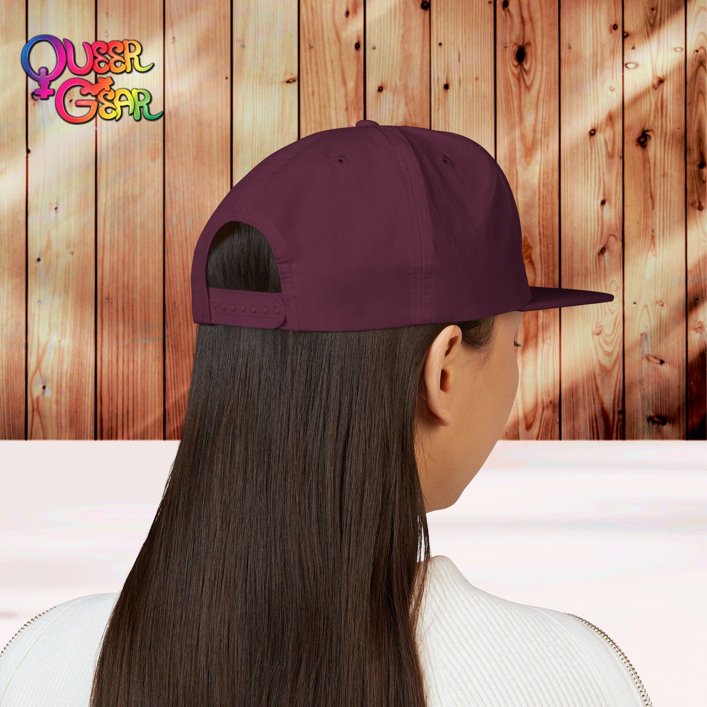 Gender Is Dead Surf Cap — Queer Pride Snapback Hat