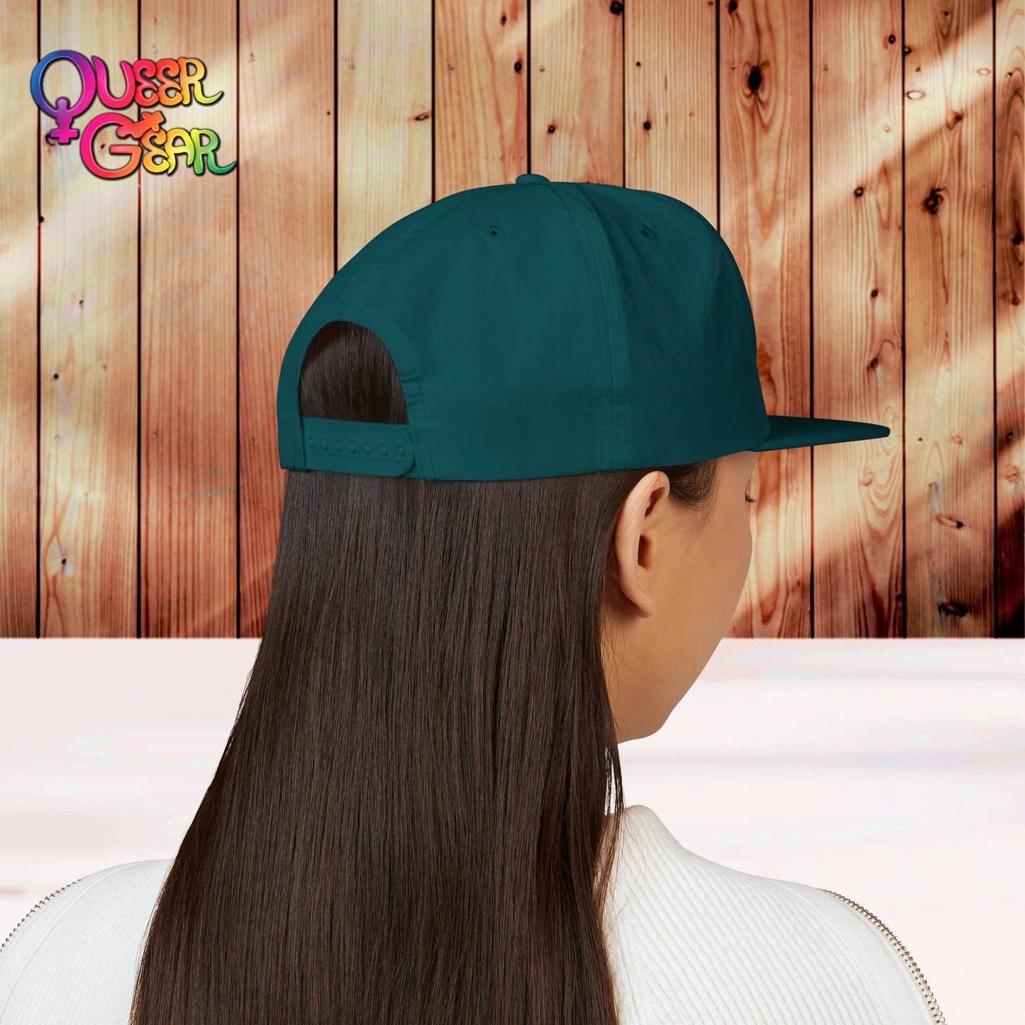 Gender Is Dead Surf Cap — Queer Pride Snapback Hat