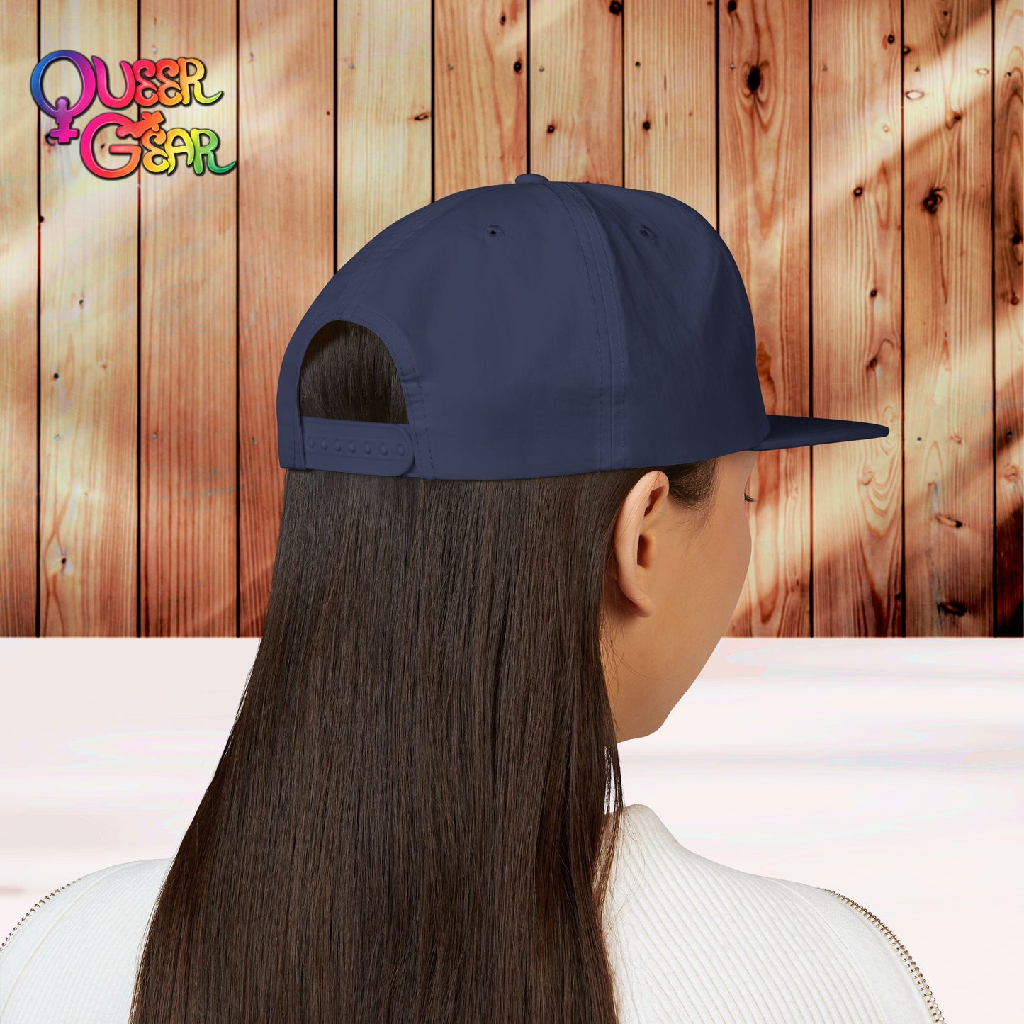 Gender Is Dead Surf Cap — Queer Pride Snapback Hat