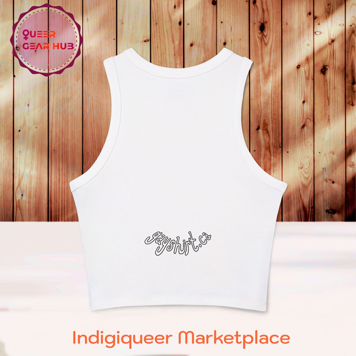 Scissoring Cum Slut Tank, Proudly Queer Sapphic Racer Tank Top, Cheeky Fun Summer Apparel, 2SLGBTQ+ Pride Wear, Casual Comfort, Adult Humor Statement Piece