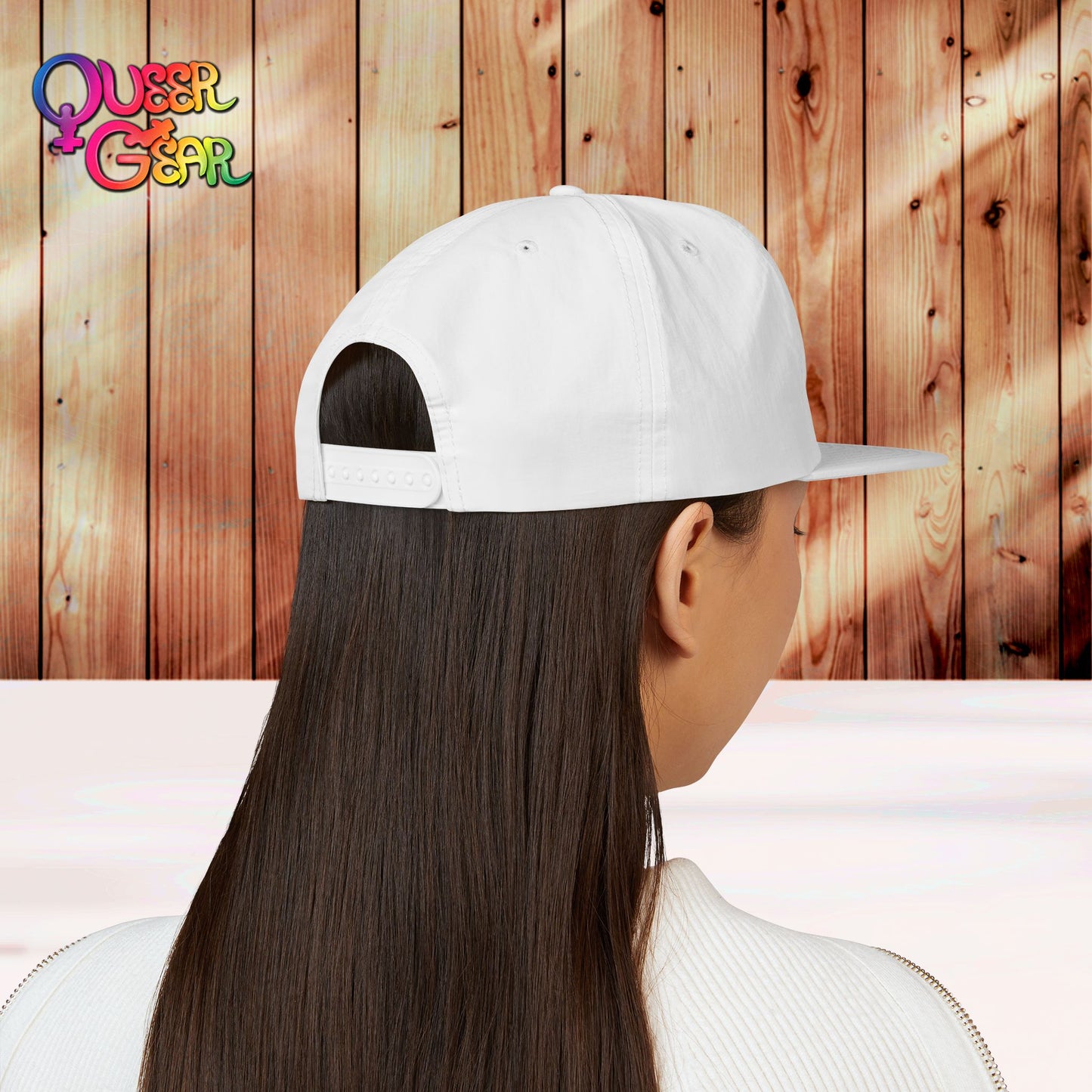 Gender Is Dead Surf Cap — Queer Pride Snapback Hat