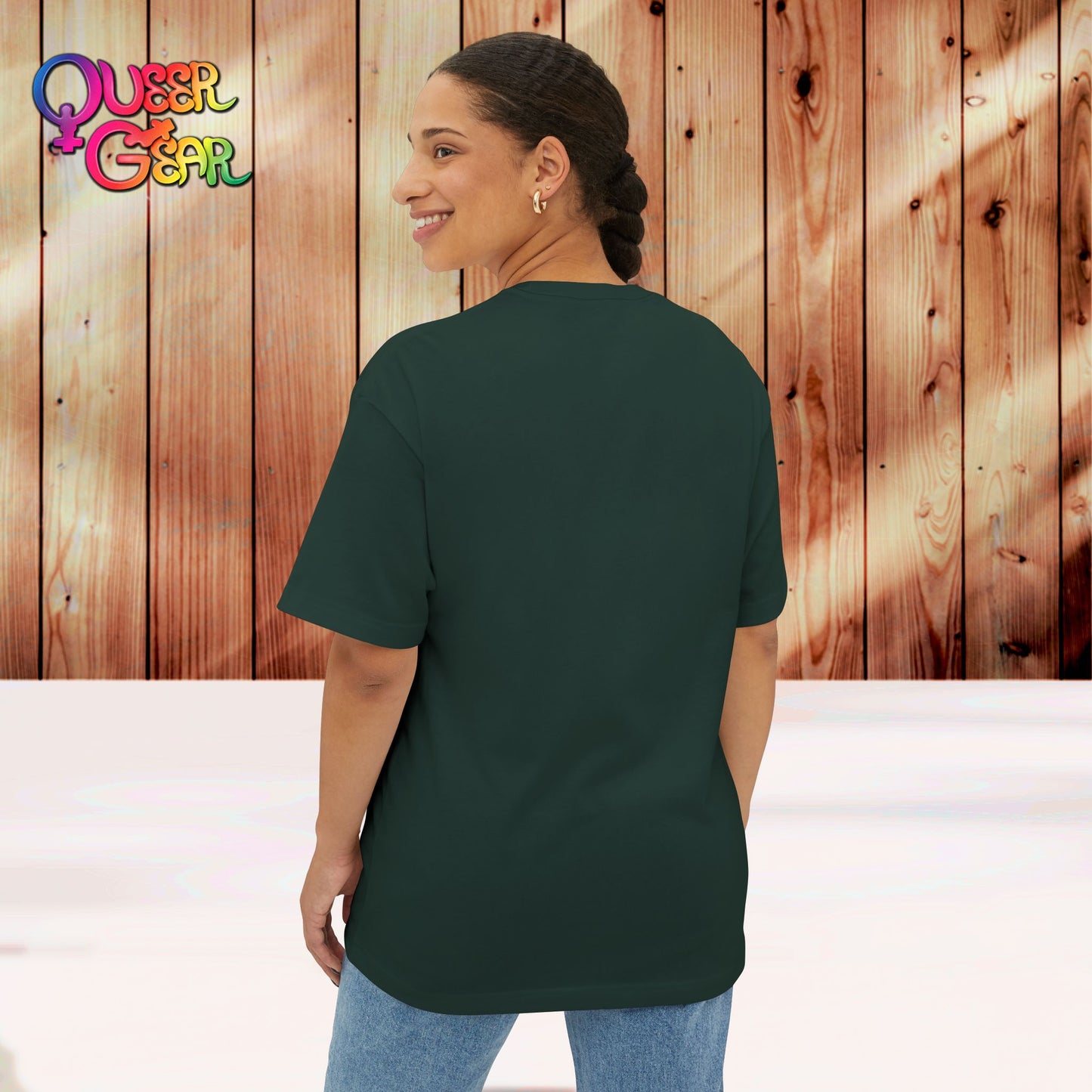 Crucified minion Cross Earth Sketch Tee - "For Gru so loved the world..." Oversized T-Shirt