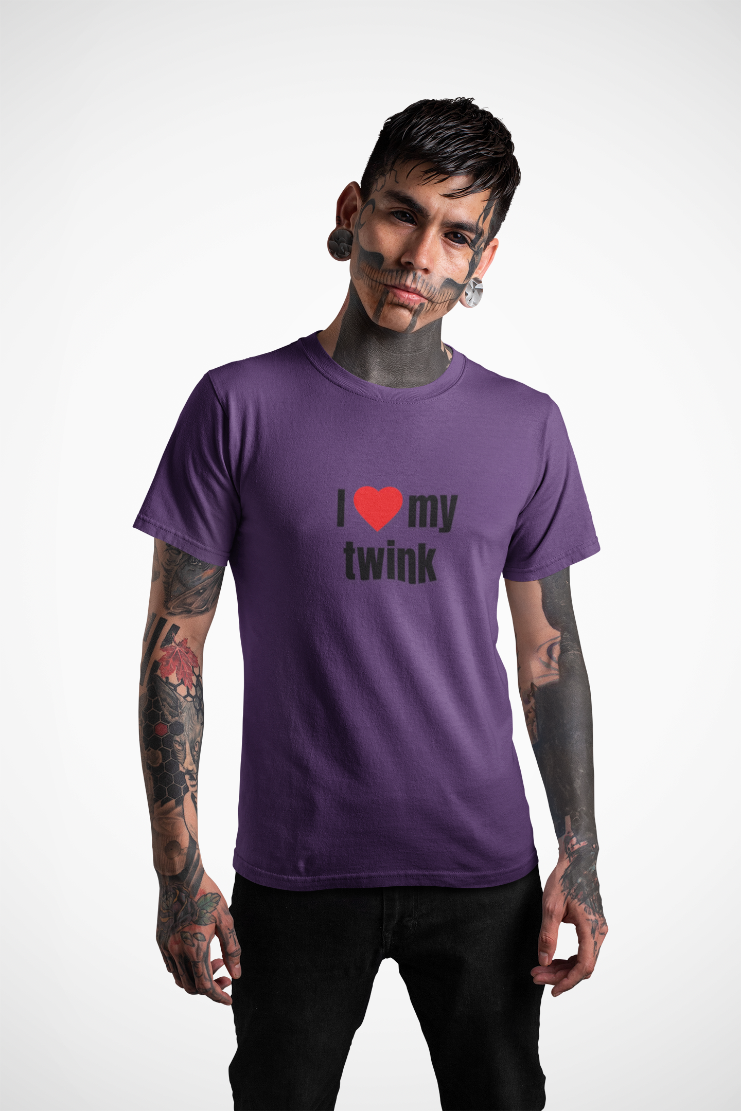 Funny LGBTQ Pride T-Shirt "I Love My Twink" – Gay, Bisexual, Queer Pride Tee, Cute Relationship Shirt