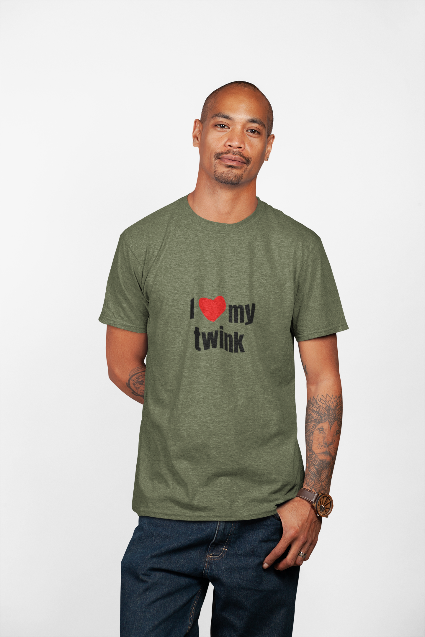 Funny LGBTQ Pride T-Shirt "I Love My Twink" – Gay, Bisexual, Queer Pride Tee, Cute Relationship Shirt