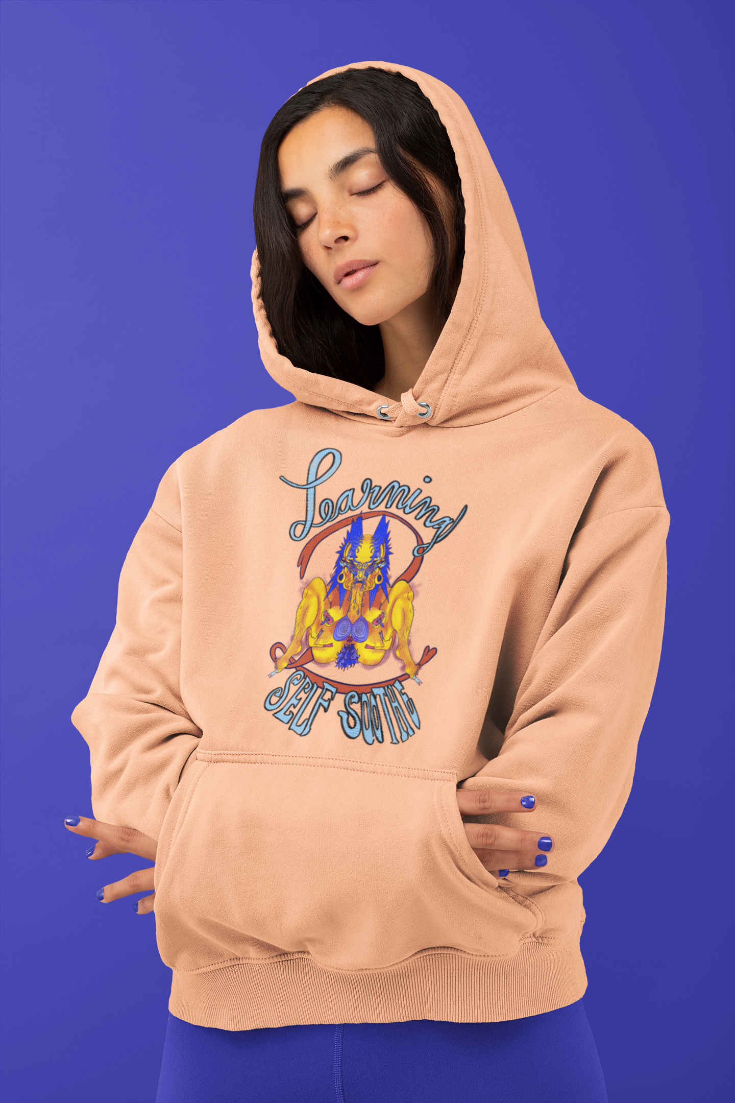 Learning 2 Self-Soothe Hoodie / Queer Gear x Gaagaagi Graphic Sweatshirt