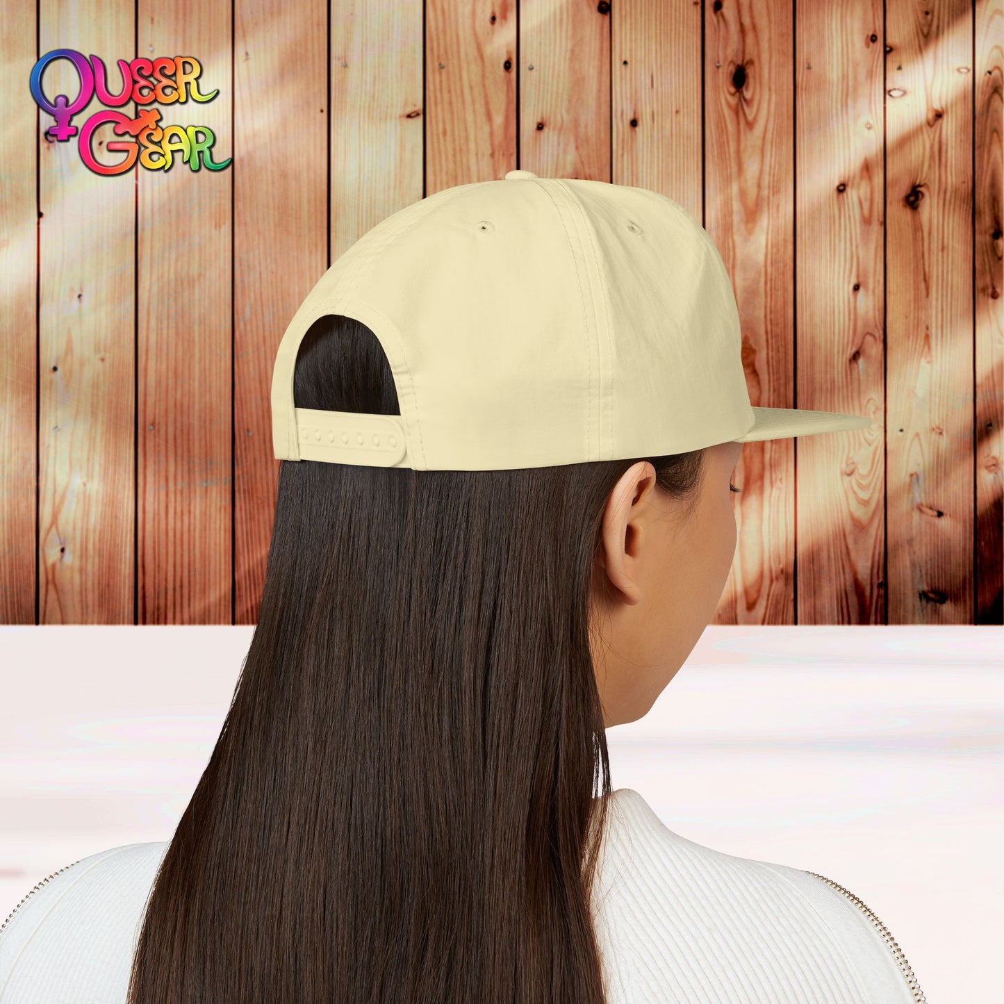 Gender Is Dead Surf Cap — Queer Pride Snapback Hat