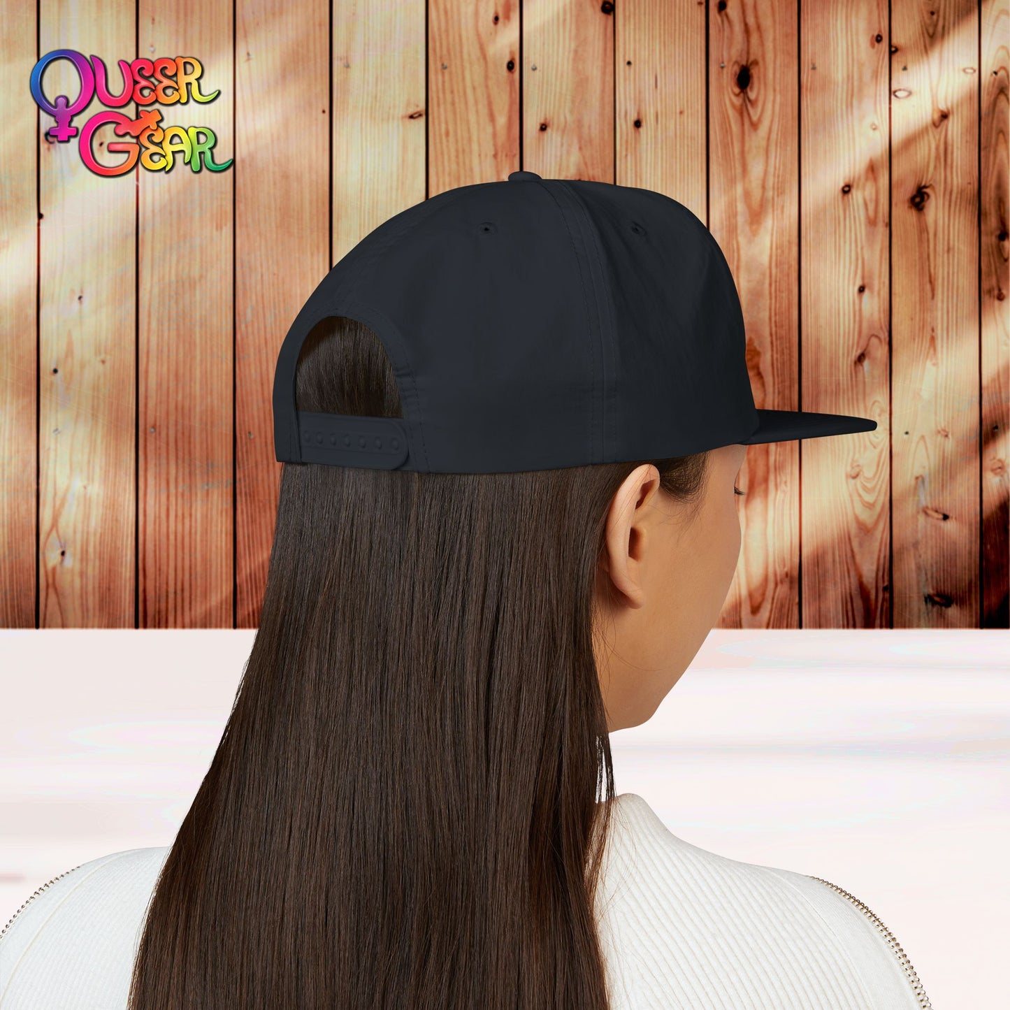 Gender Is Dead Surf Cap — Queer Pride Snapback Hat