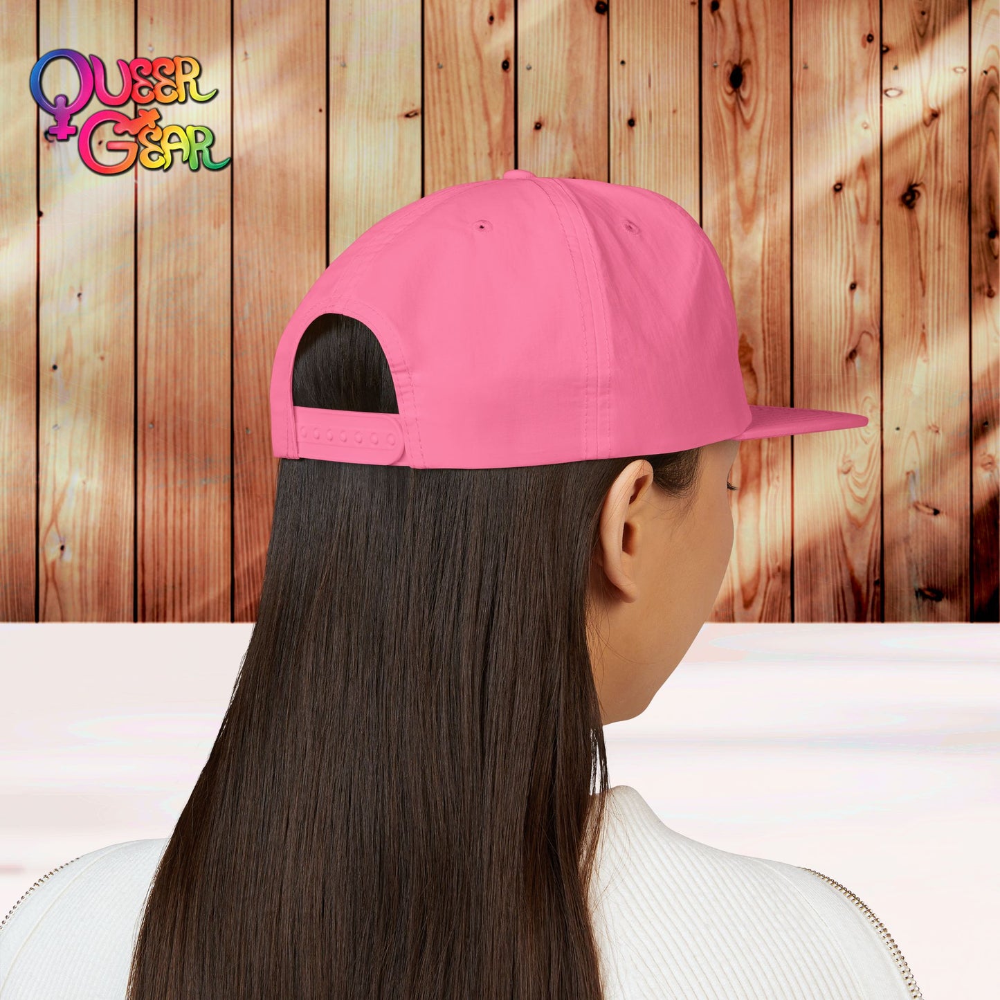 Gender Is Dead Surf Cap — Queer Pride Snapback Hat