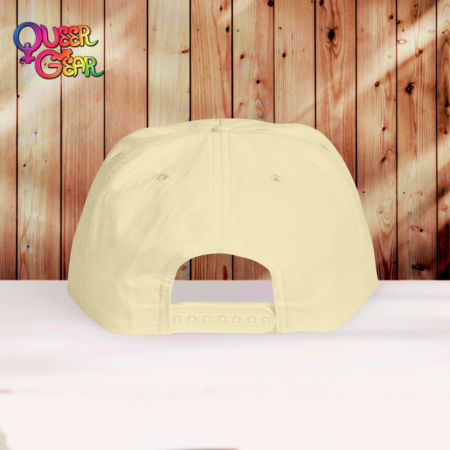 Gender Is Dead Surf Cap — Queer Pride Snapback Hat