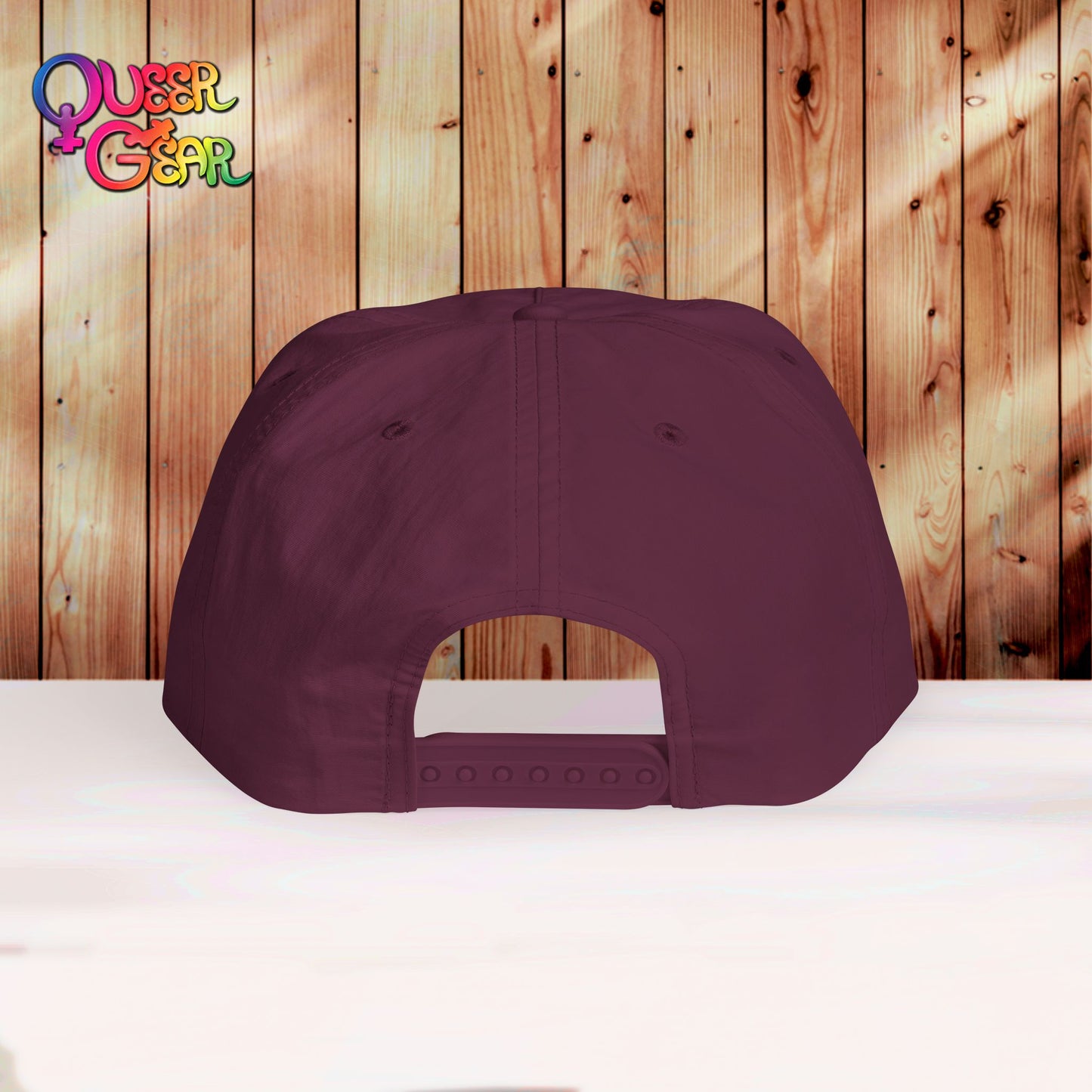 Gender Is Dead Surf Cap — Queer Pride Snapback Hat